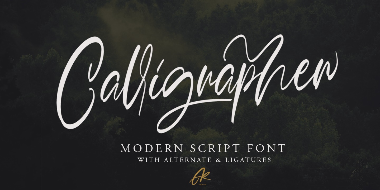 Calligrapher Font